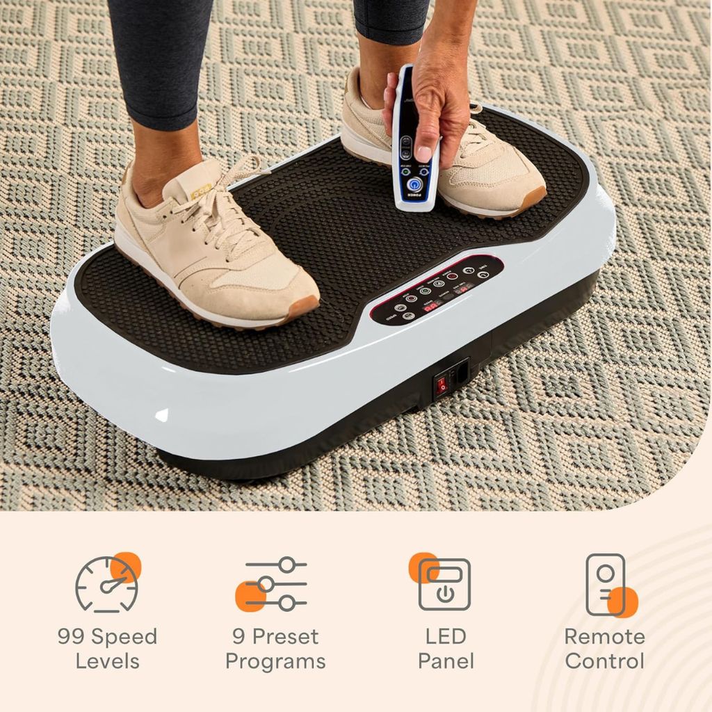 Waver Mini Vibration Plate - White - Image 6