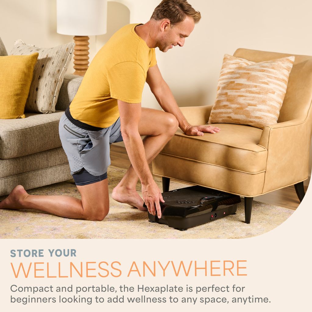 Hexaplate Vibration Plate - Black - Image 7