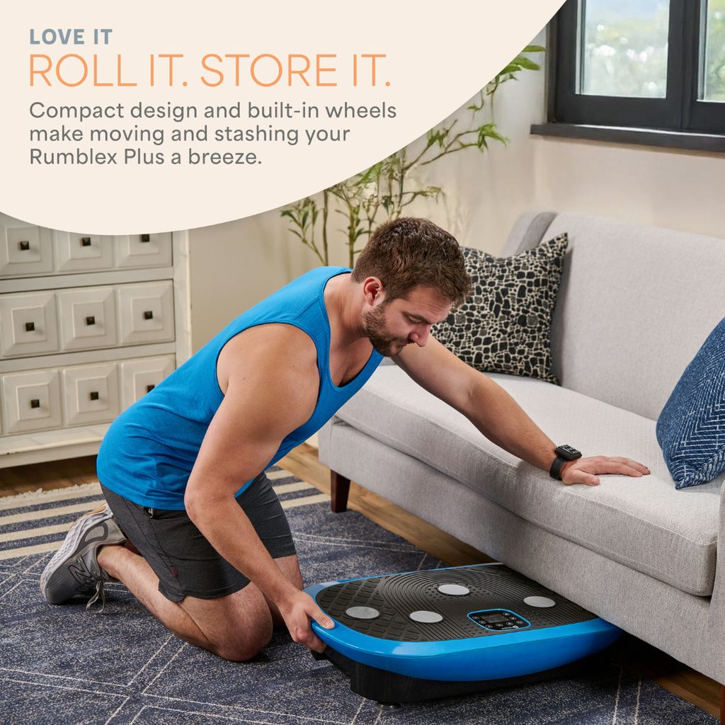 Rumblex Plus 4D Vibration Plate - Blue - Image 6