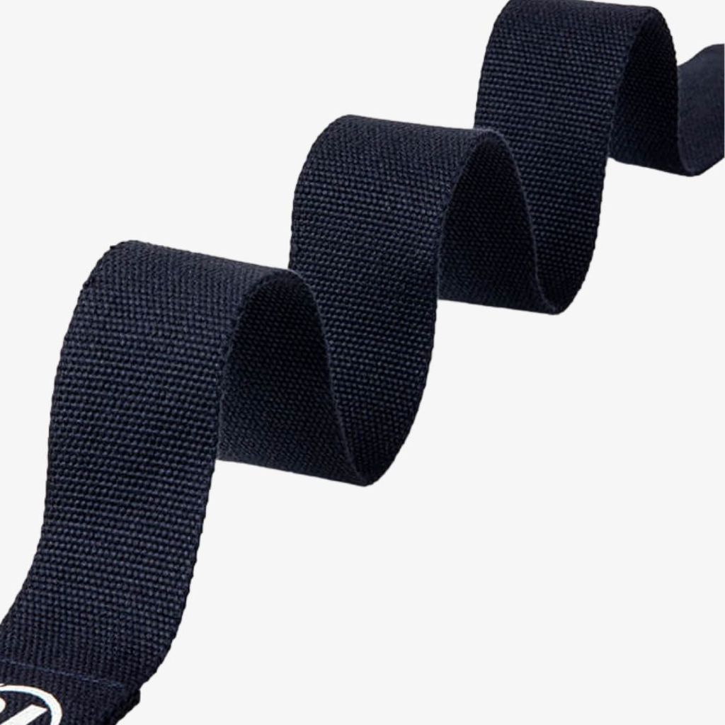 D-Ring Yoga Belt - Navy  Blue - Image 3