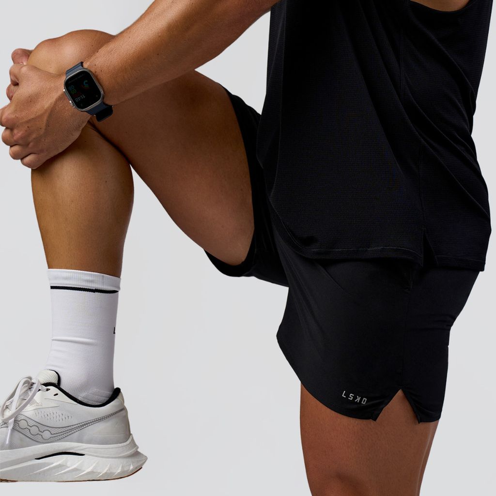 Men’s Pace 5” Running Short - Black - Image 8