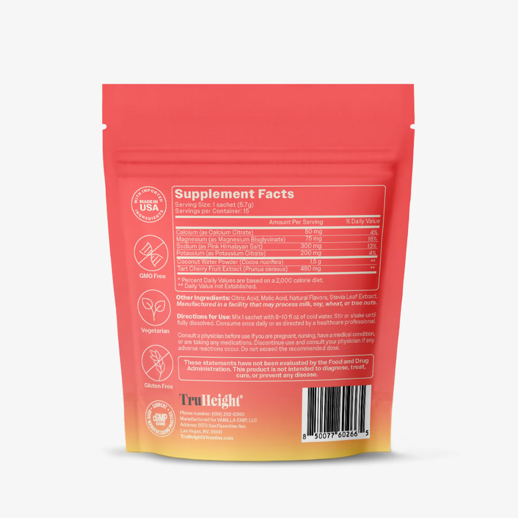 Hydration Mix Growth Electrolyte Drink - Pink Lemonade Flavor - Image 2