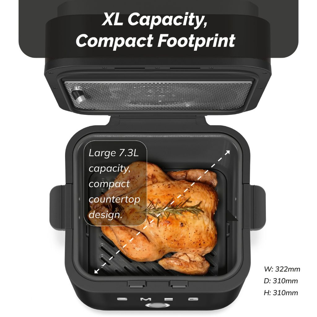 Air Fryer - Matte Black - Image 8