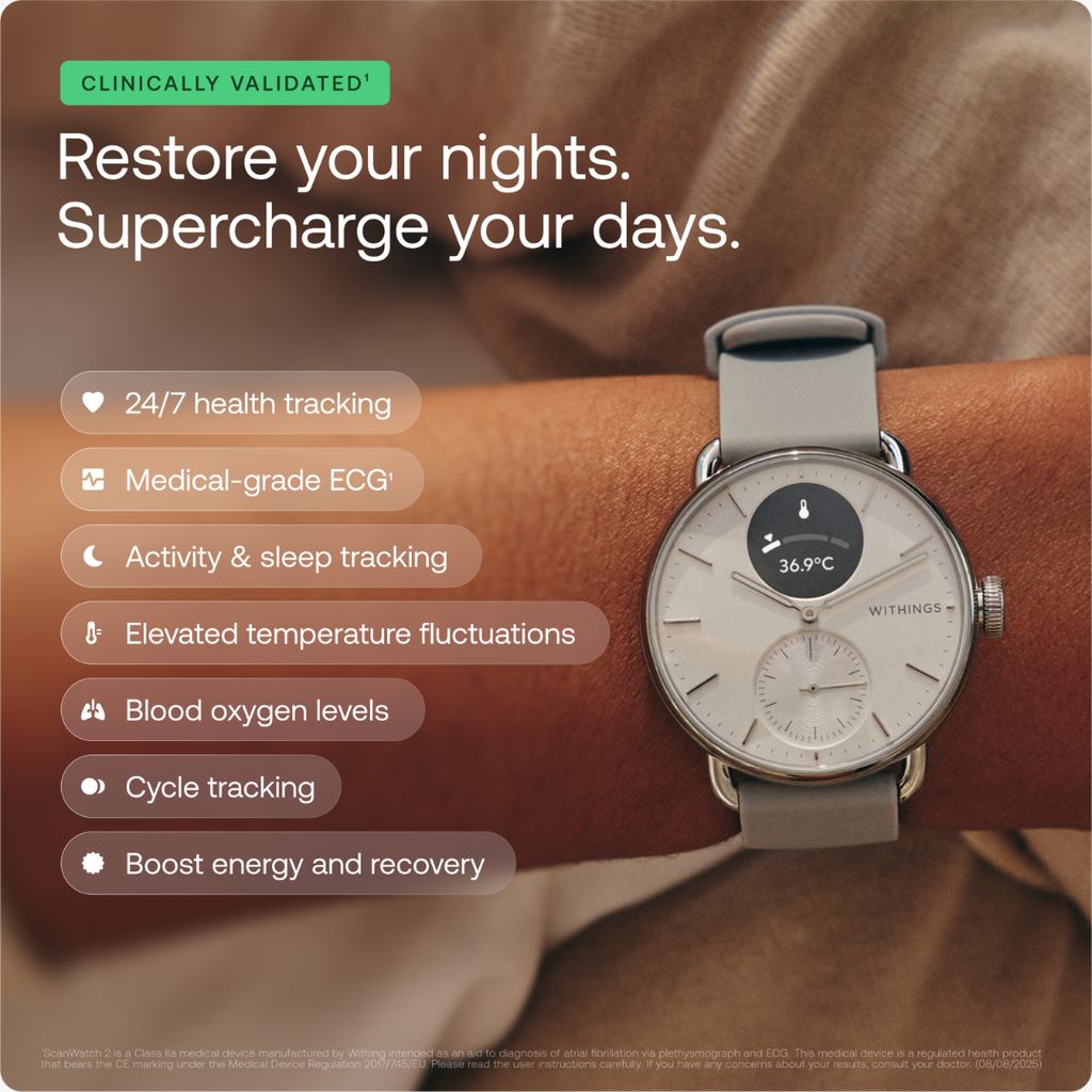 Scanwatch 2 - Rosegold Blue - Image 8