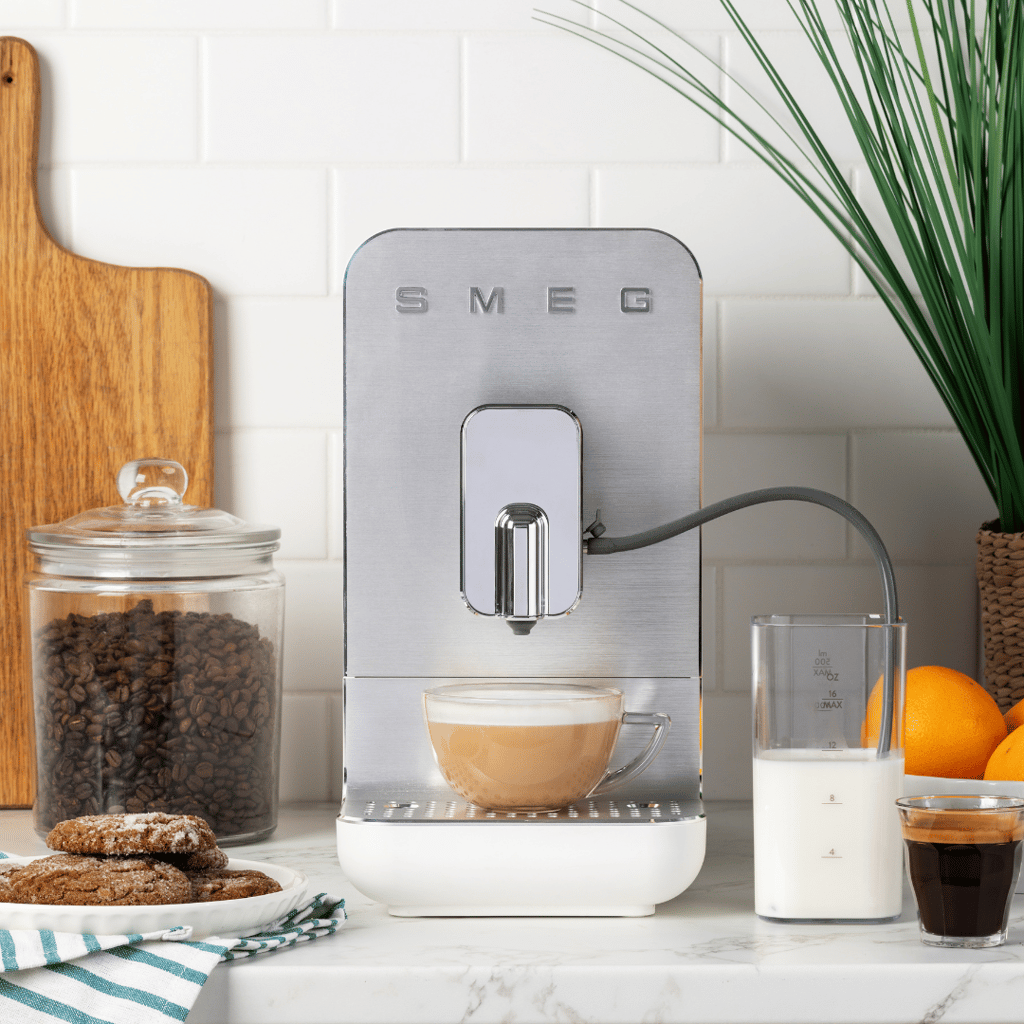 Bean to Cup Coffee Machine with Automatic Milk Frothing - Matte White - Image 8