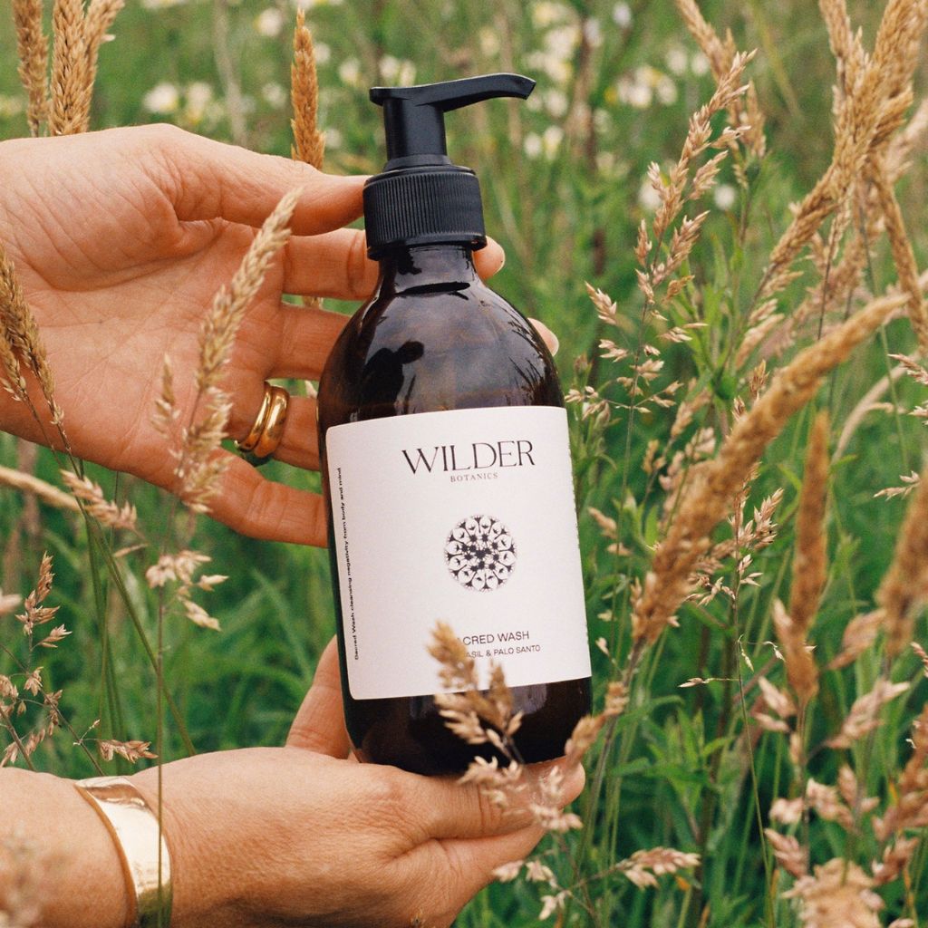 Sacred Wash - Holy Basil/ Tulsi, Palo Santo, Lavender - Image 2