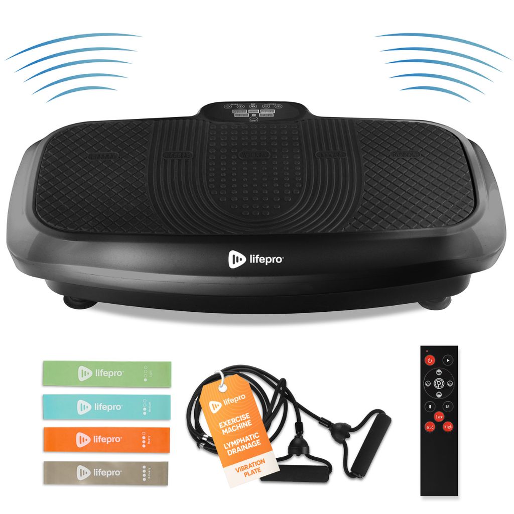 Turbo 3D Vibration Plate - Black - Image 8