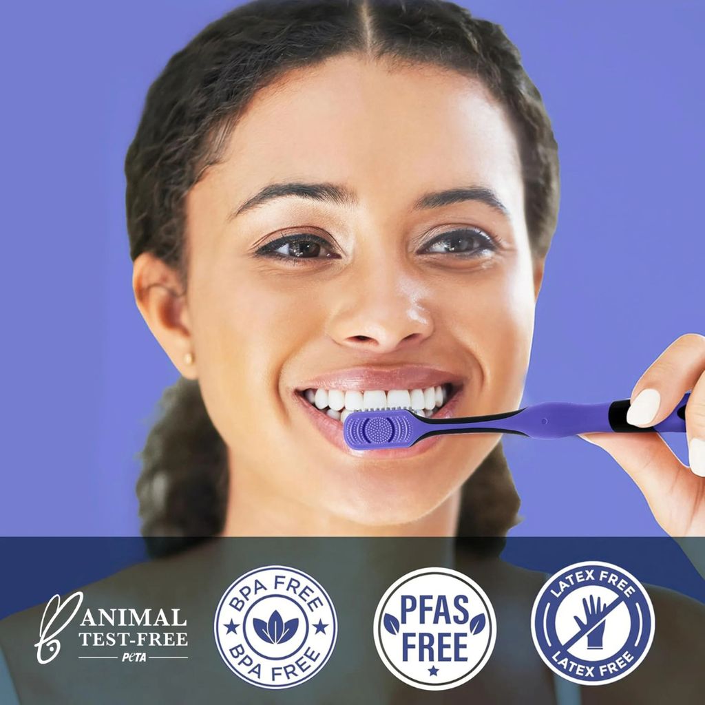 Gentle Giant Whitening Spiral Charcoal Toothbrush - Image 9