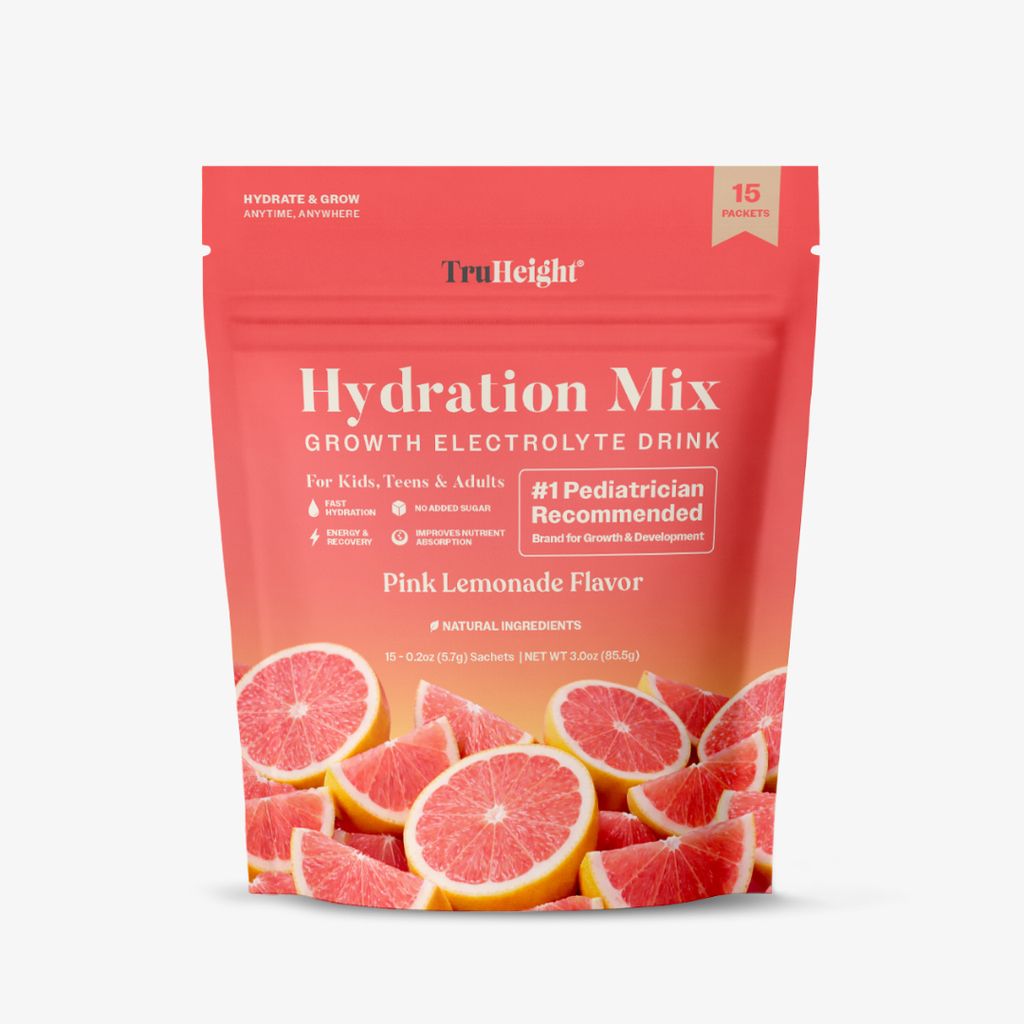 Hydration Mix Growth Electrolyte Drink - Pink Lemonade Flavor