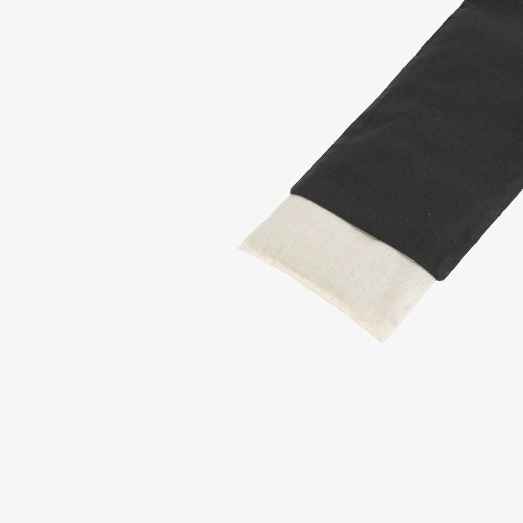 Scented Organic Lavender & Linseed Eye Pillows - Graphite Grey