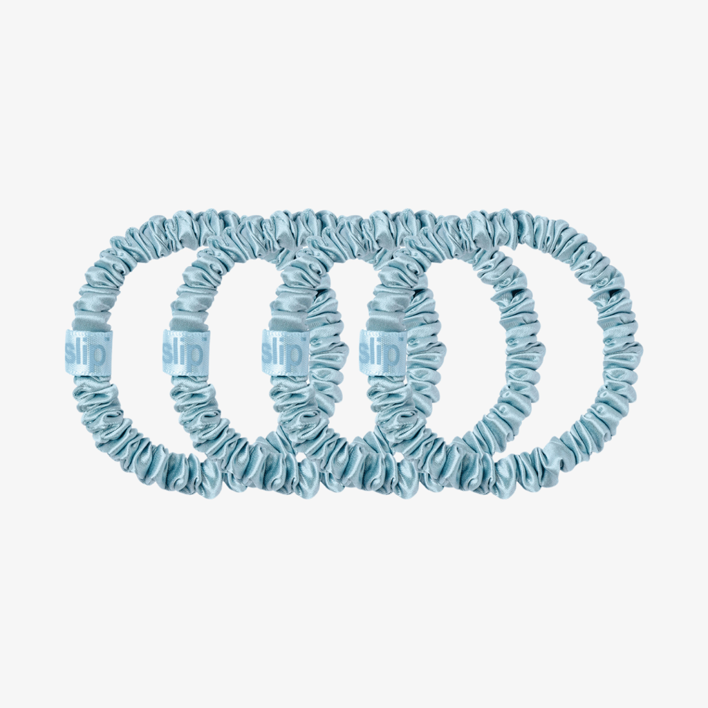 Skinny Scrunchies - Sky Blue