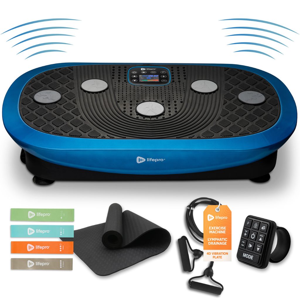 Rumblex Plus 4D Vibration Plate - Blue - Image 7