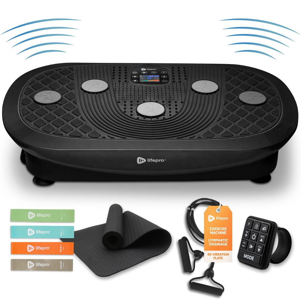 Rumblex Plus 4D Vibration Plate - Black - Image 7