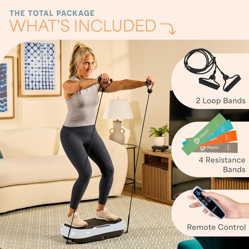Waver Mini Vibration Plate - White - Image 8