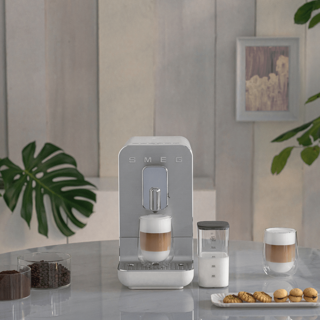 Bean to Cup Coffee Machine with Automatic Milk Frothing - Matte White - Image 9