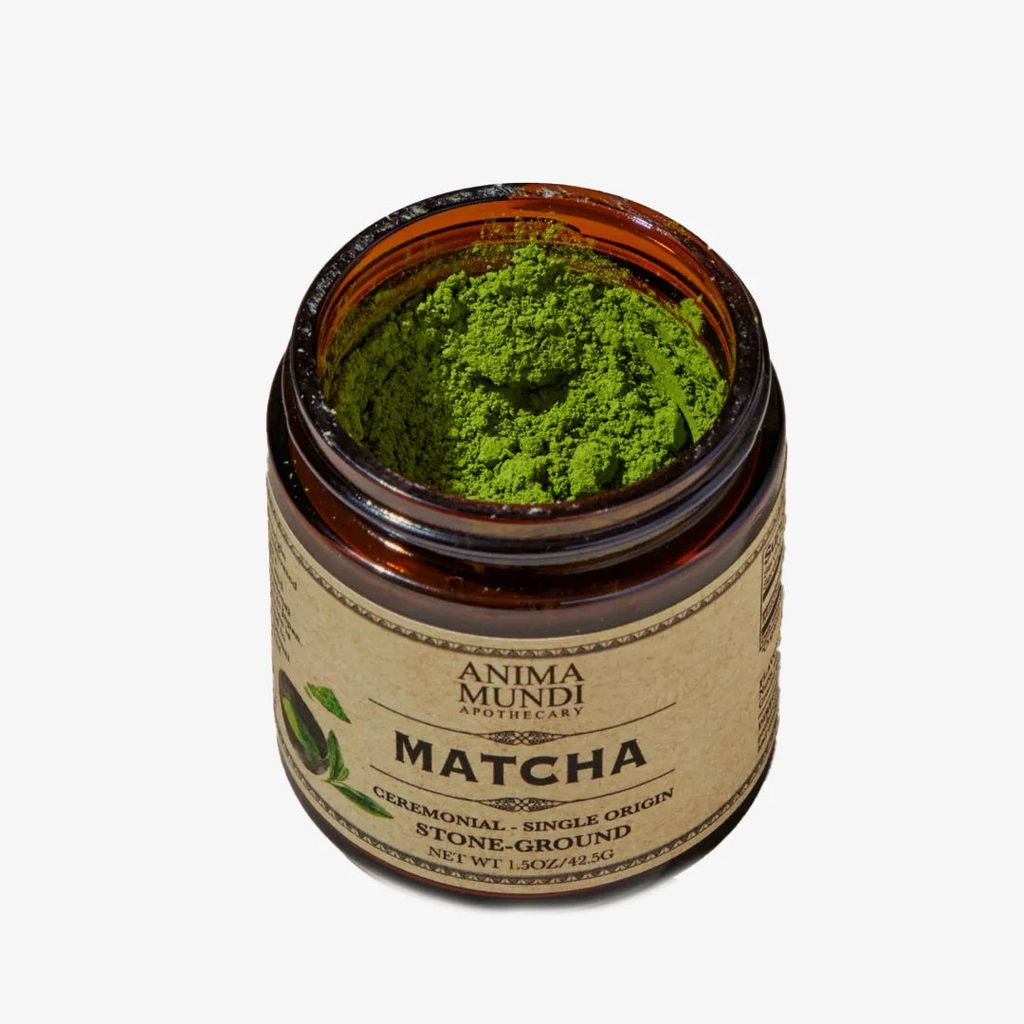 MATCHA | + Ceremonial Grade (in small brown glass jar) - Image 2
