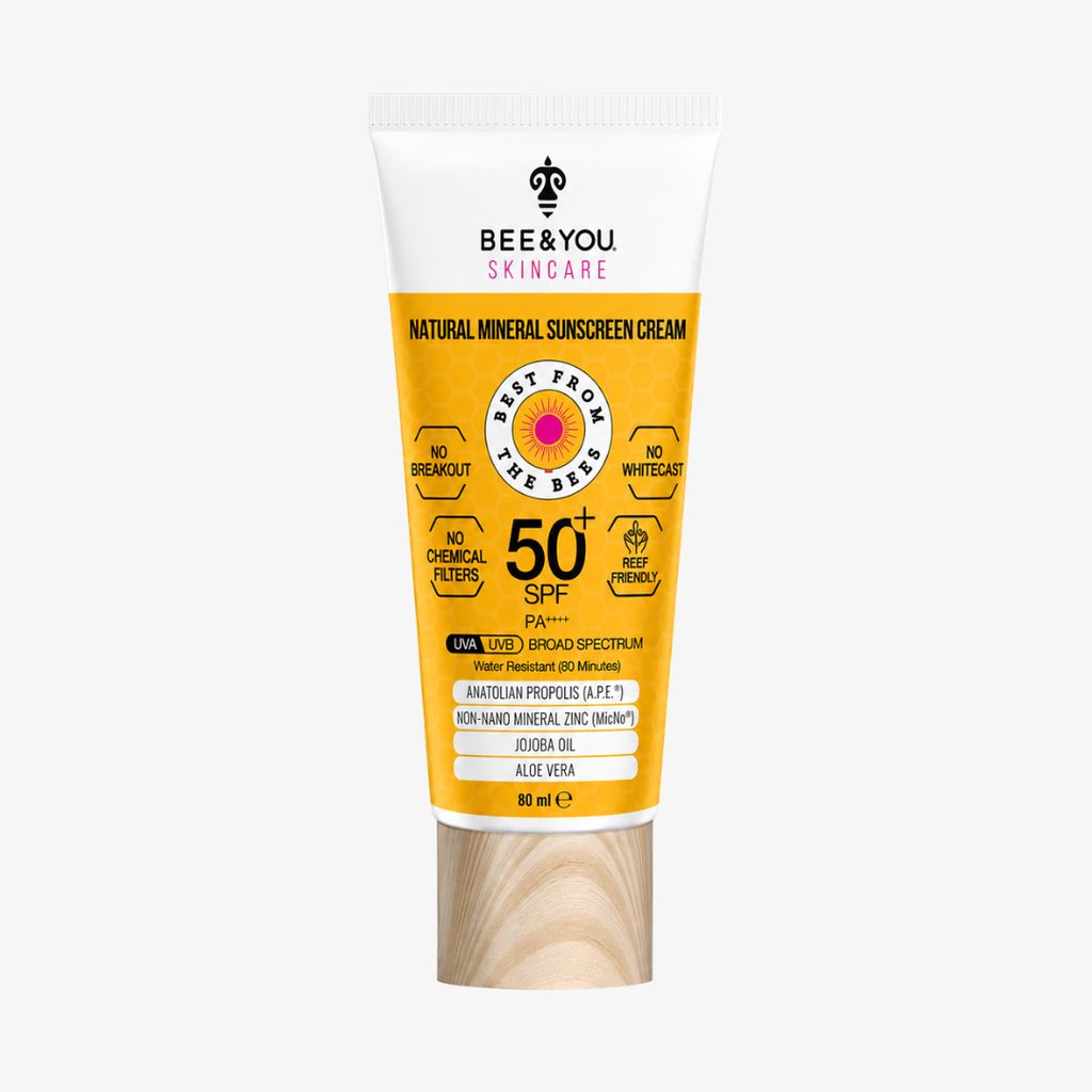 BEE&YOU SKINCARE Natural Mineral Sunscreen Cream