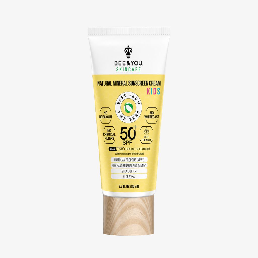 BEE&YOU SKINCARE Natural Mineral Sunscreen Cream Kids