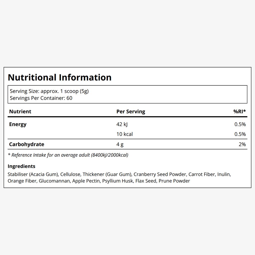 Fiber Prebiotic Complete - Unflavoured - Image 2