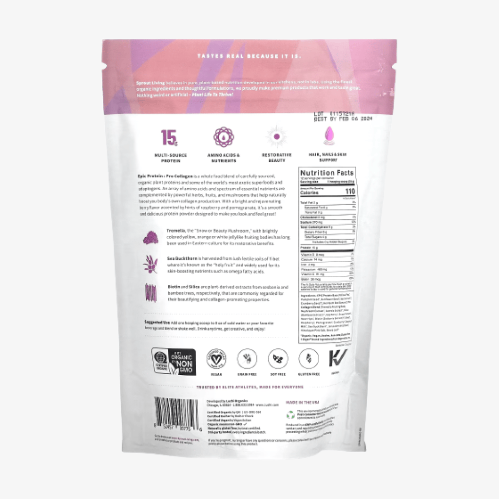 Epic Protein: Plant Protein - Pro Collagen - Image 6