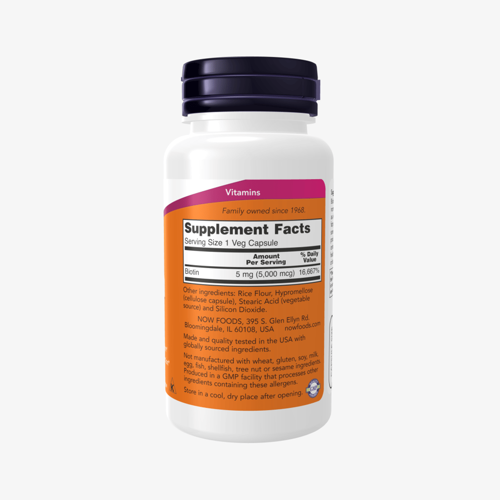 Biotin 5,000mcg - Image 3