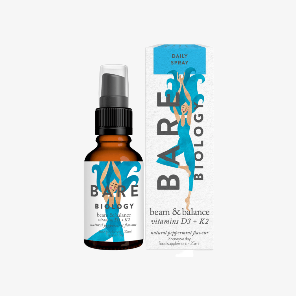 Beam & Balance Vitamins D3 + K2 Spray - Natural Peppermint
