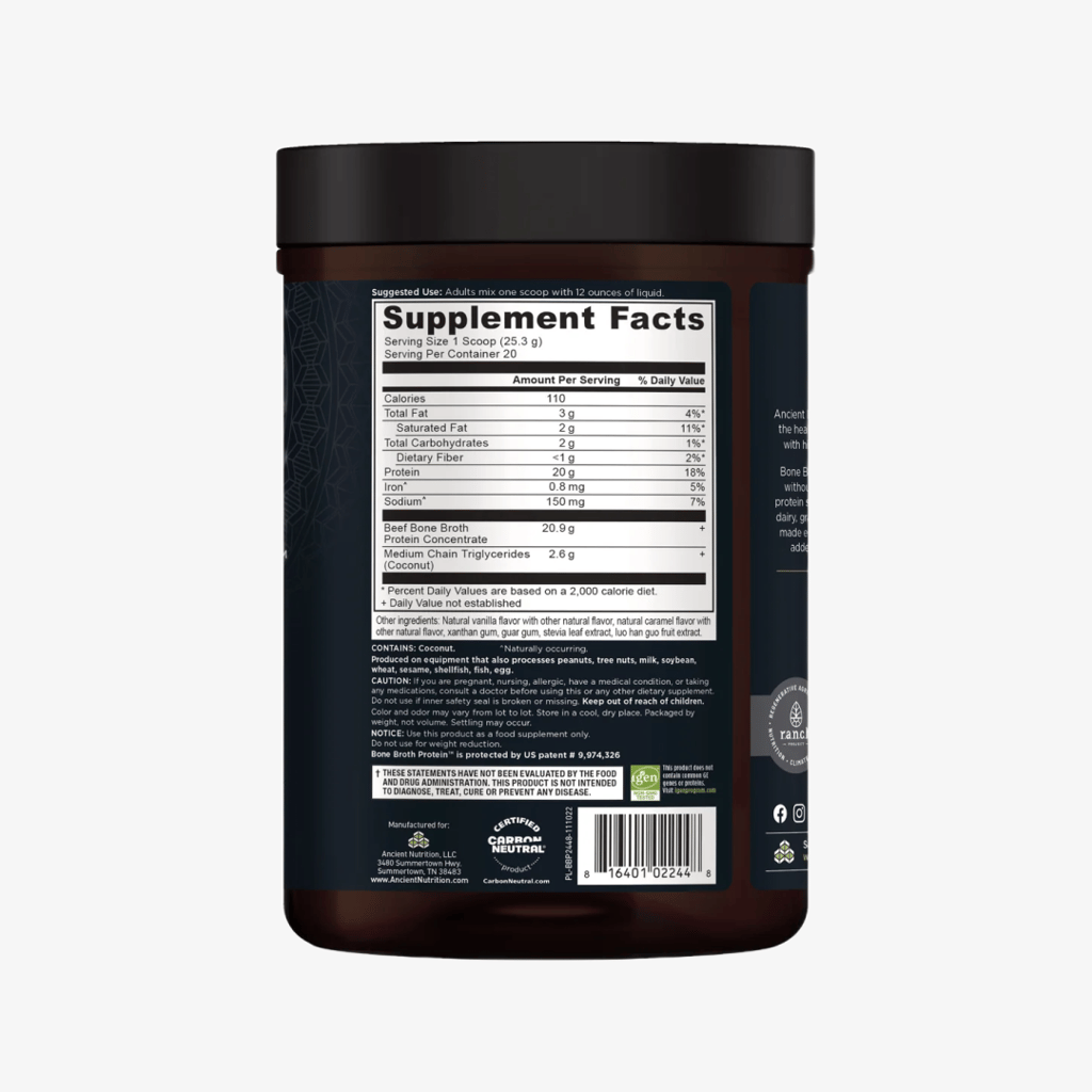 Bone Broth Protein - Salted Caramel - Image 3