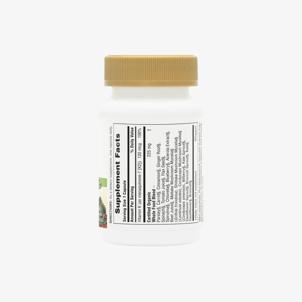 Source of Life Garden Vitamin K2 120 mcg - Image 3