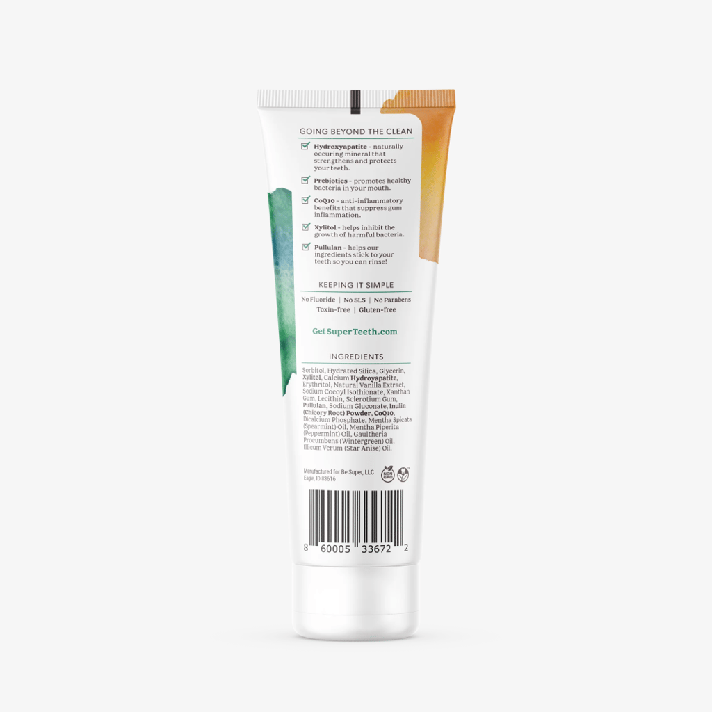 Prebiotic Mineral Toothpaste - Mint - Image 2