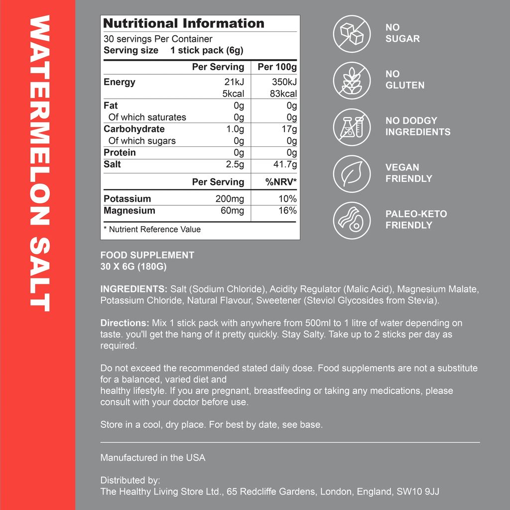 Recharge Electrolytes - Watermelon Salt - Image 2