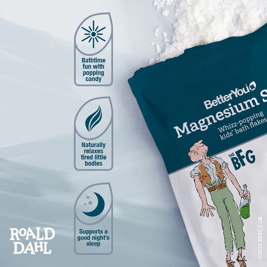 Magnesium Sleep Kids' Bath Flakes - Image 2