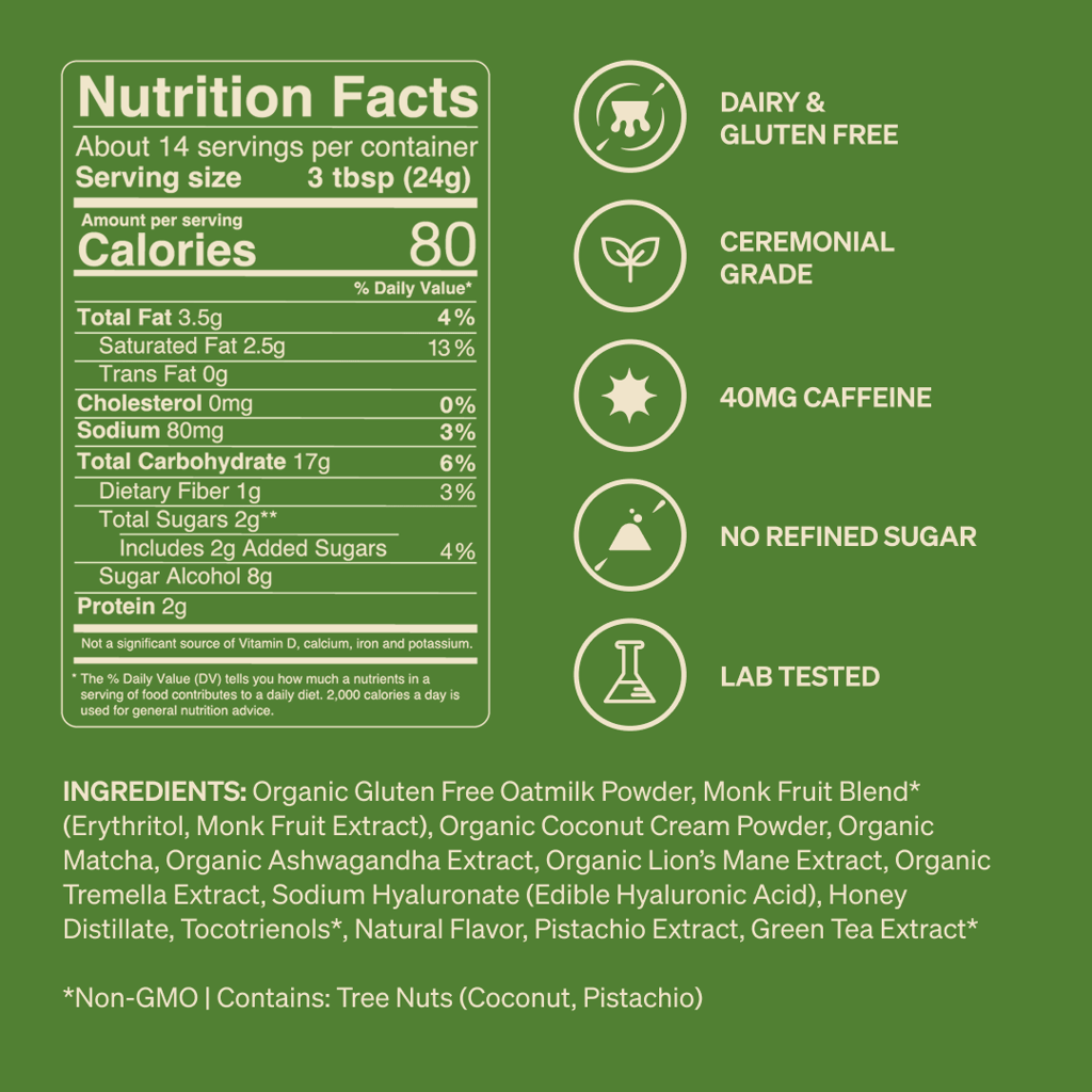 Pistachio Matcha SuperLatte - Image 2