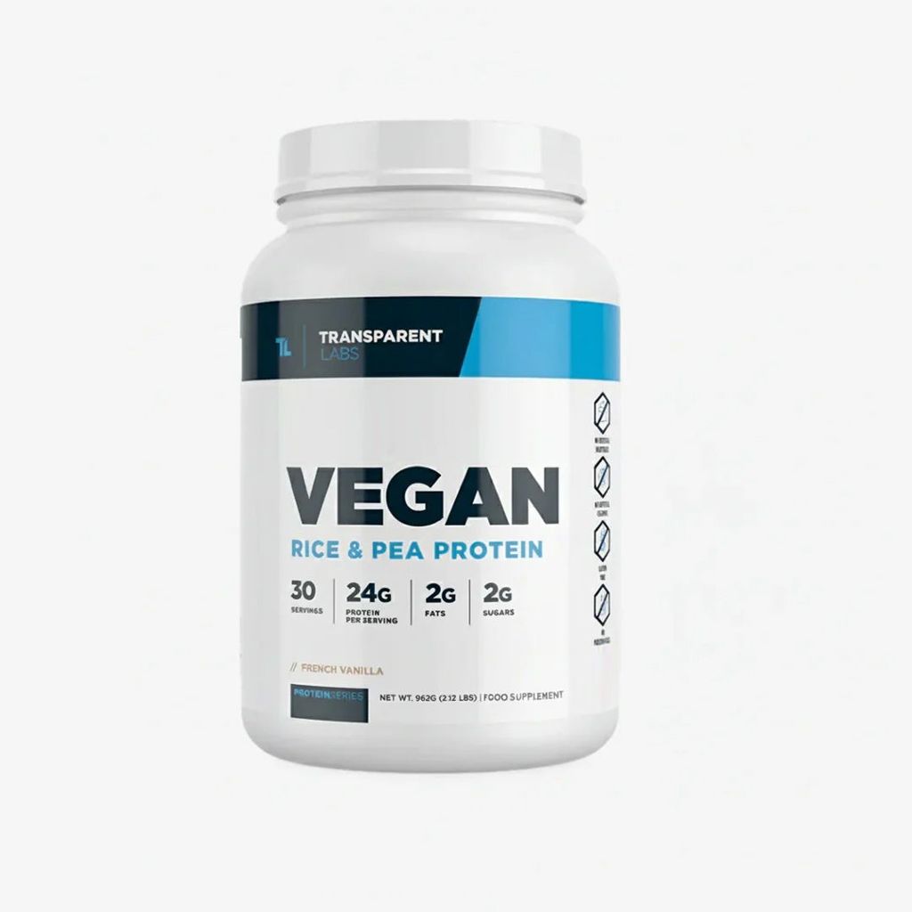 Vegan - RICE & PEA PROTEIN - French Vanilla