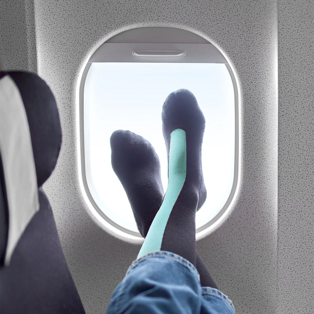 Compression Socks - Blue Reef & Caribbean Green - Image 4