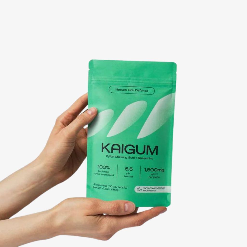 Natural Chewing Gum - Spearmint - Image 2