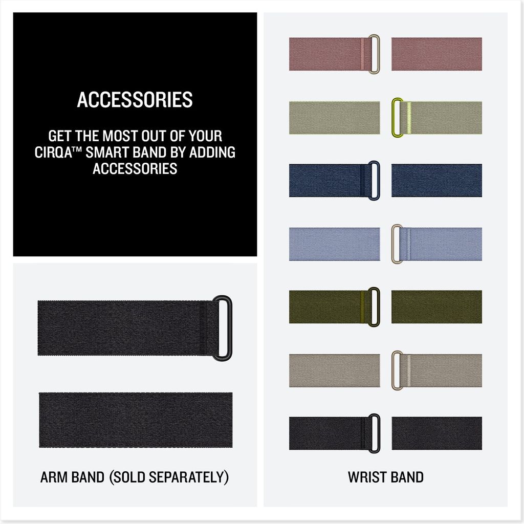 CIRQA Smart Band - Black - Image 6
