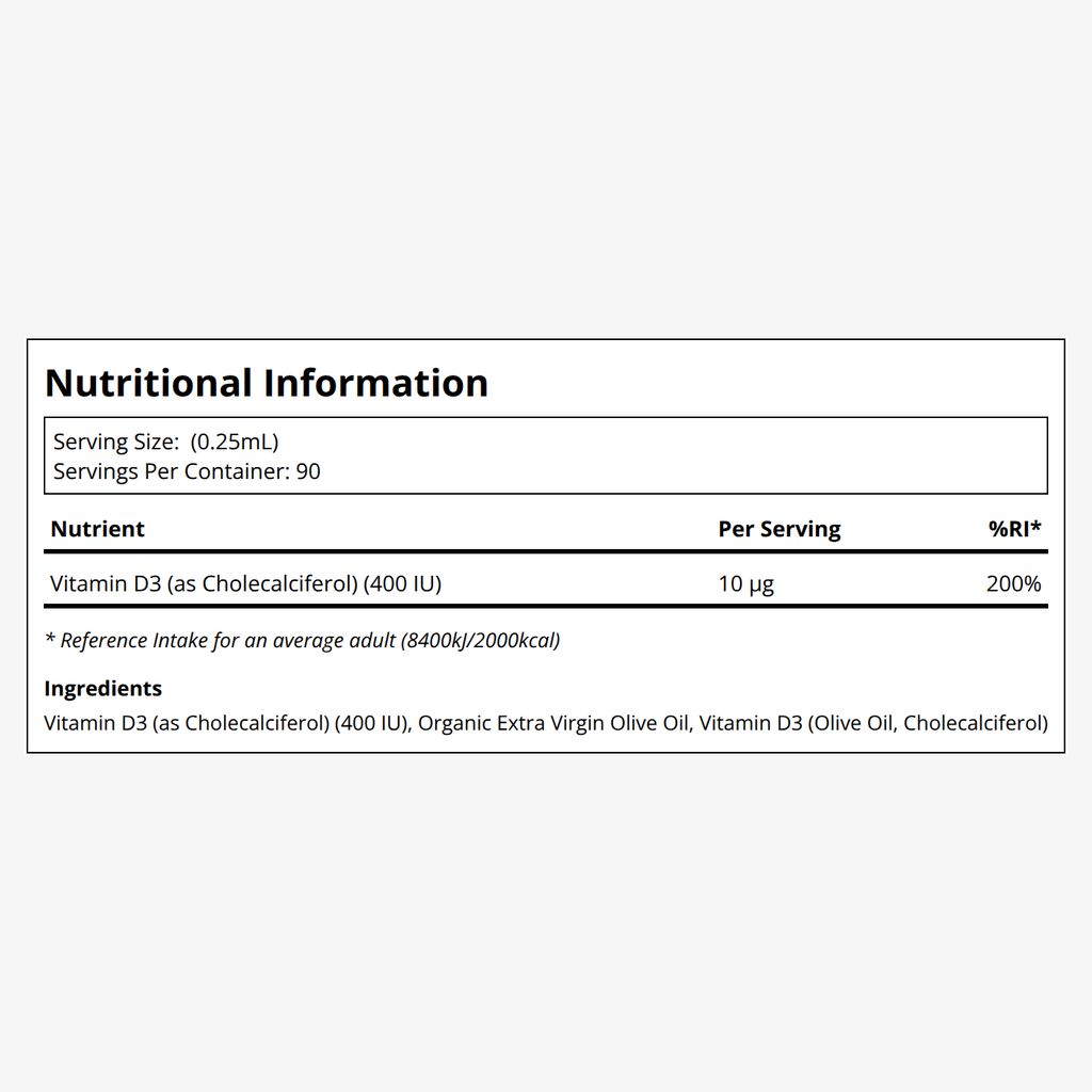 Baby's Vitamin D3 Liquid - Image 2