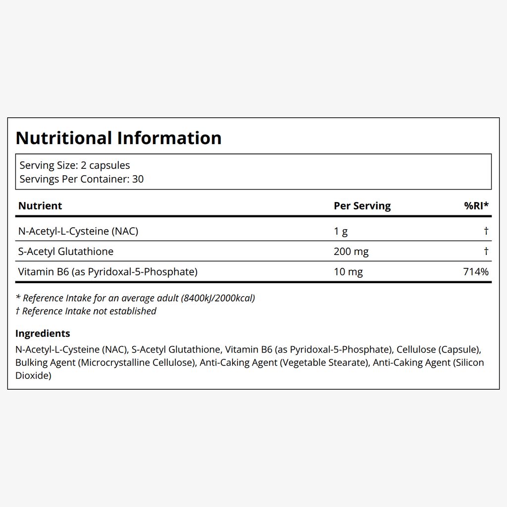 S-Acetyl Glutathione Synergy - Image 2