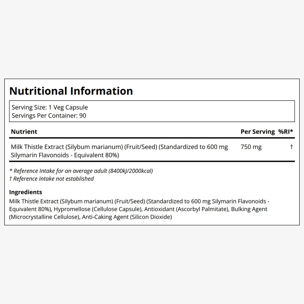 Milk Thistle Extract, Maximum Strength, 750 mg - Image 2