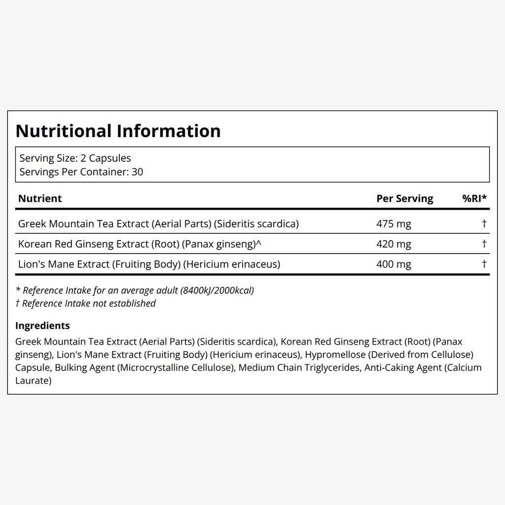 Ginseng Plus with Lion's Mane - Image 2