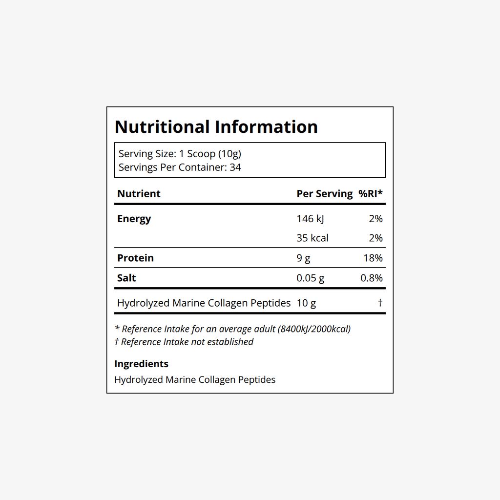 Marine Collagen Peptides - Unflavoured - Image 2