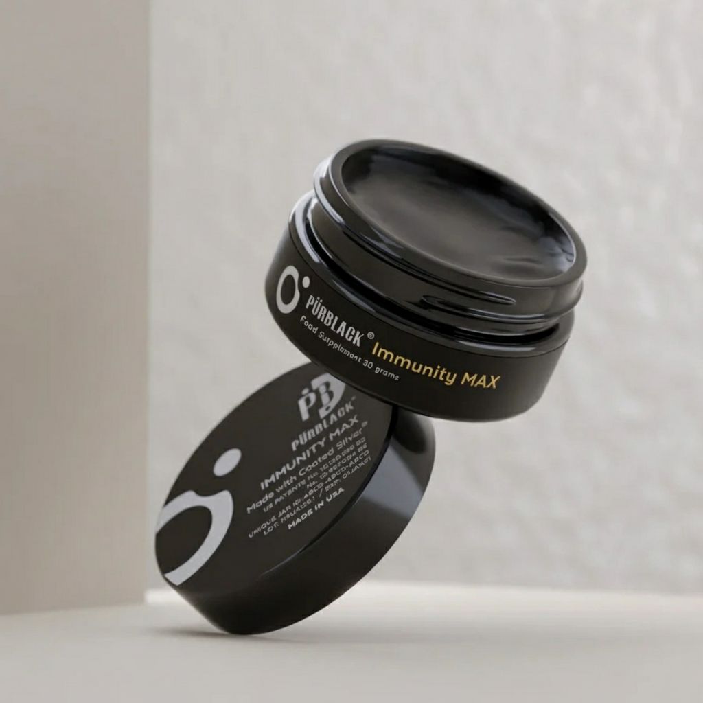 Immunity Max Shilajit Resin With Coated Silver - Image 3
