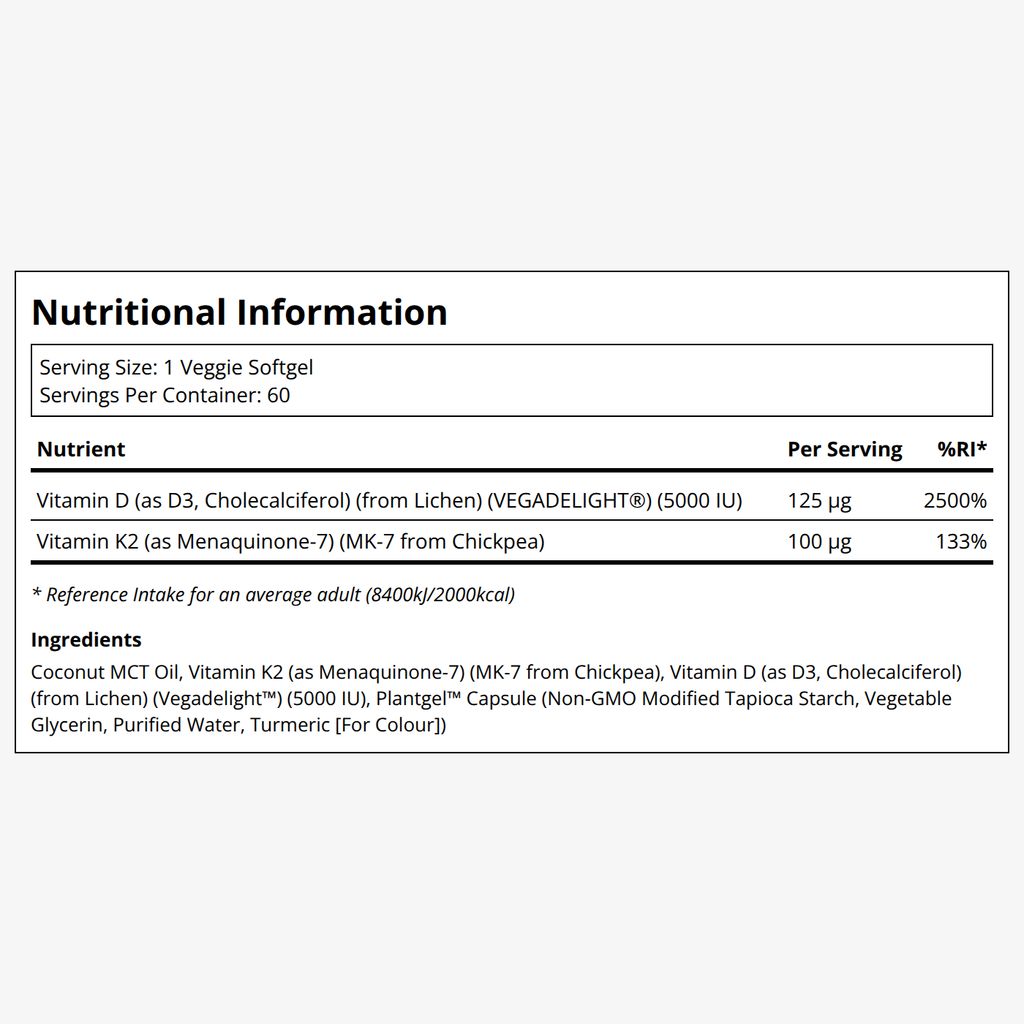 Vegan D3 + K2 - Image 2