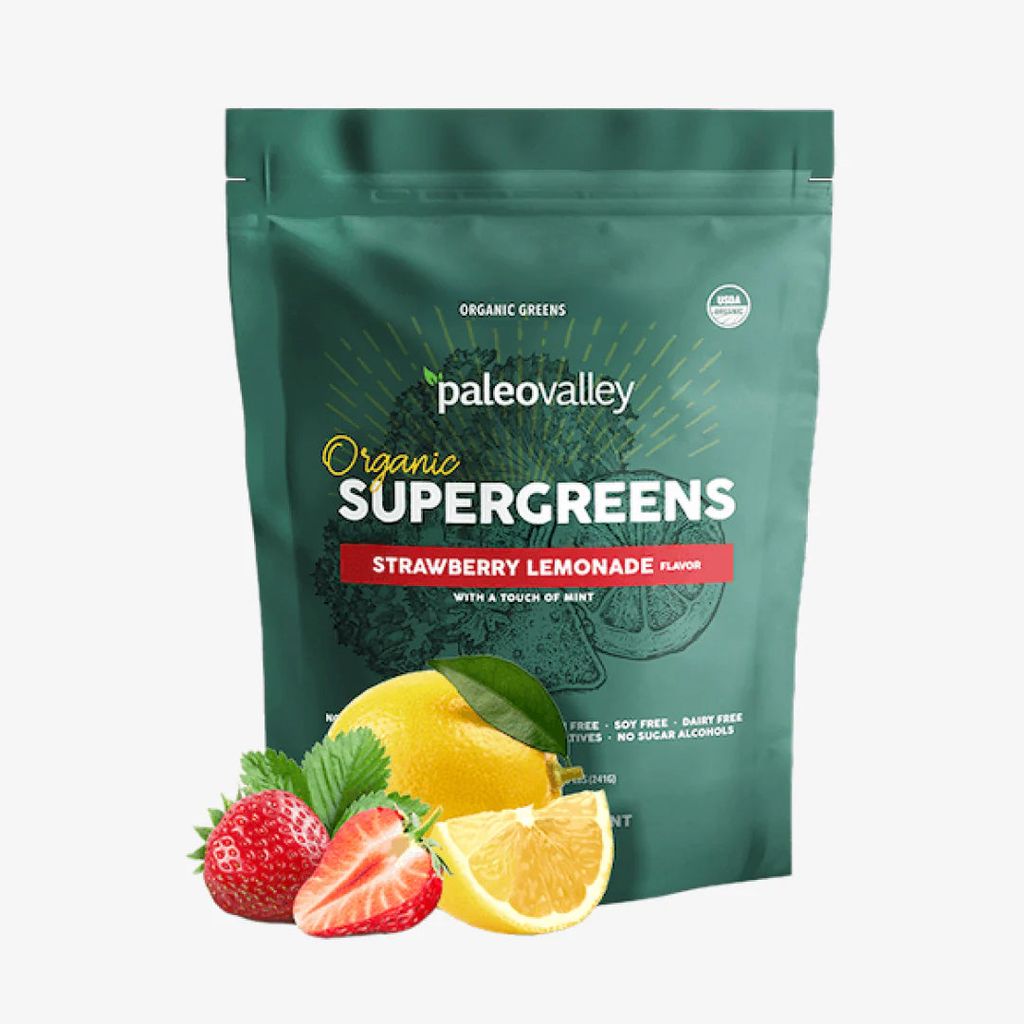 Supergreens- Strawberry Lemonade