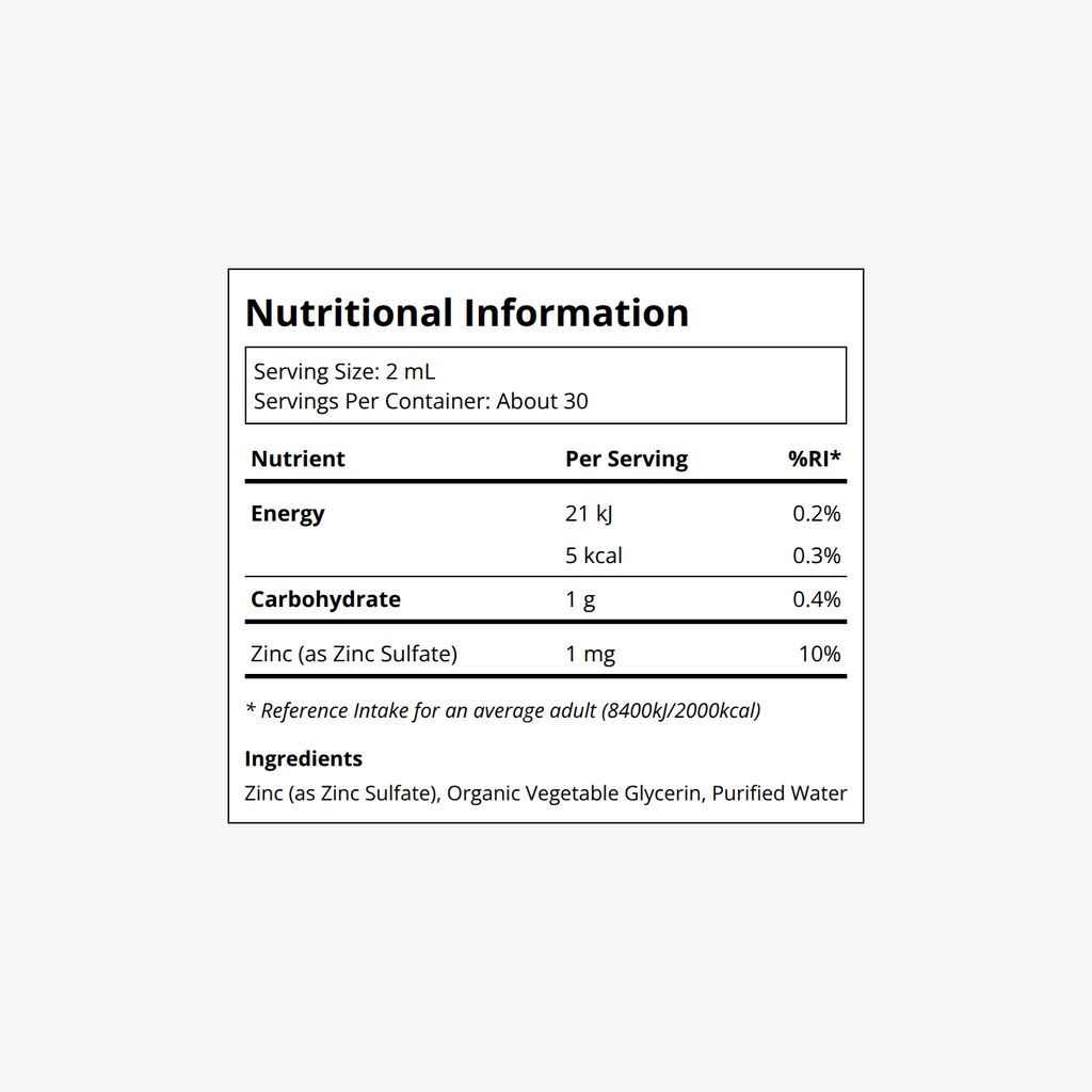 Infant Zinc Drops - Unflavoured - Image 2