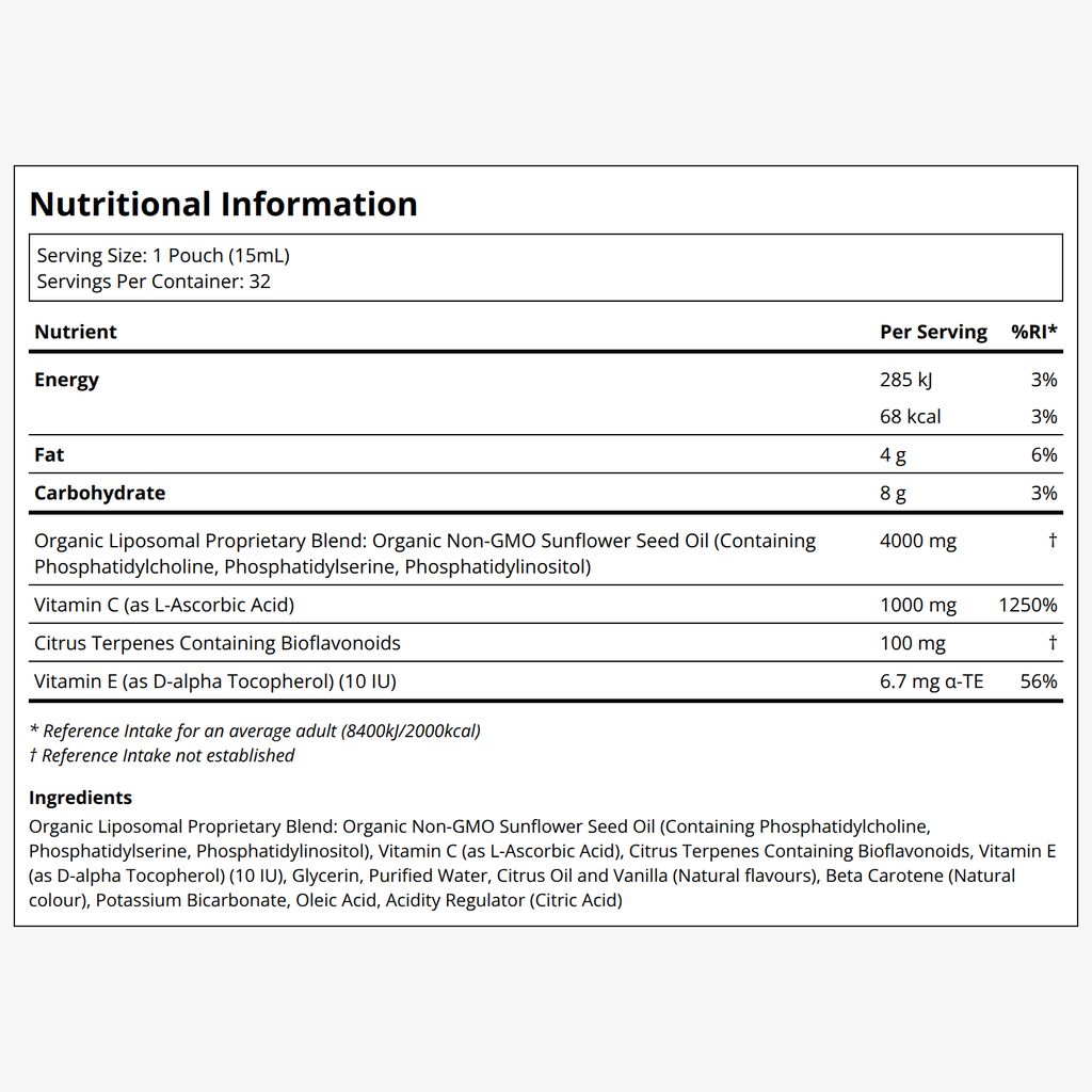Liposomal Vitamin C Sachet - Image 2