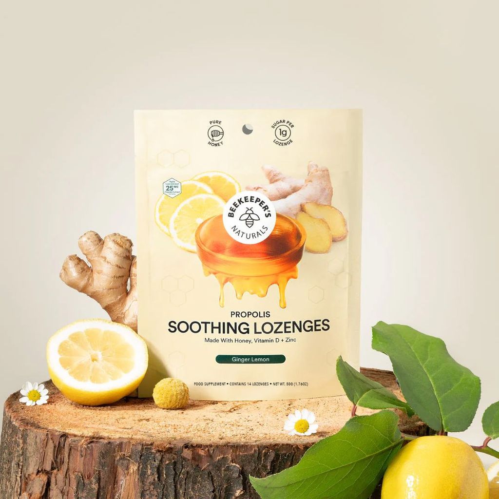 Propolis Soothing Lozenges - Ginger Lemon - Image 6