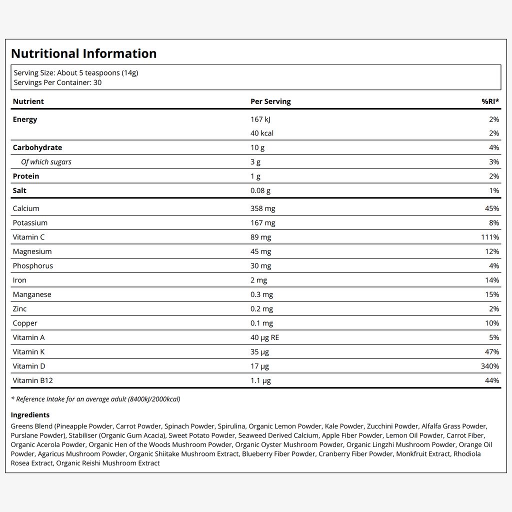 Prebiotic Daily Greens - Image 2