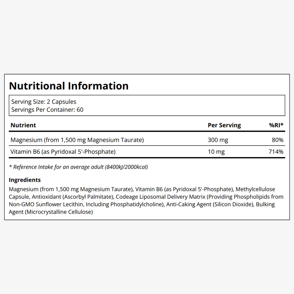 Liposomal Magnesium Taurate+ - Image 2