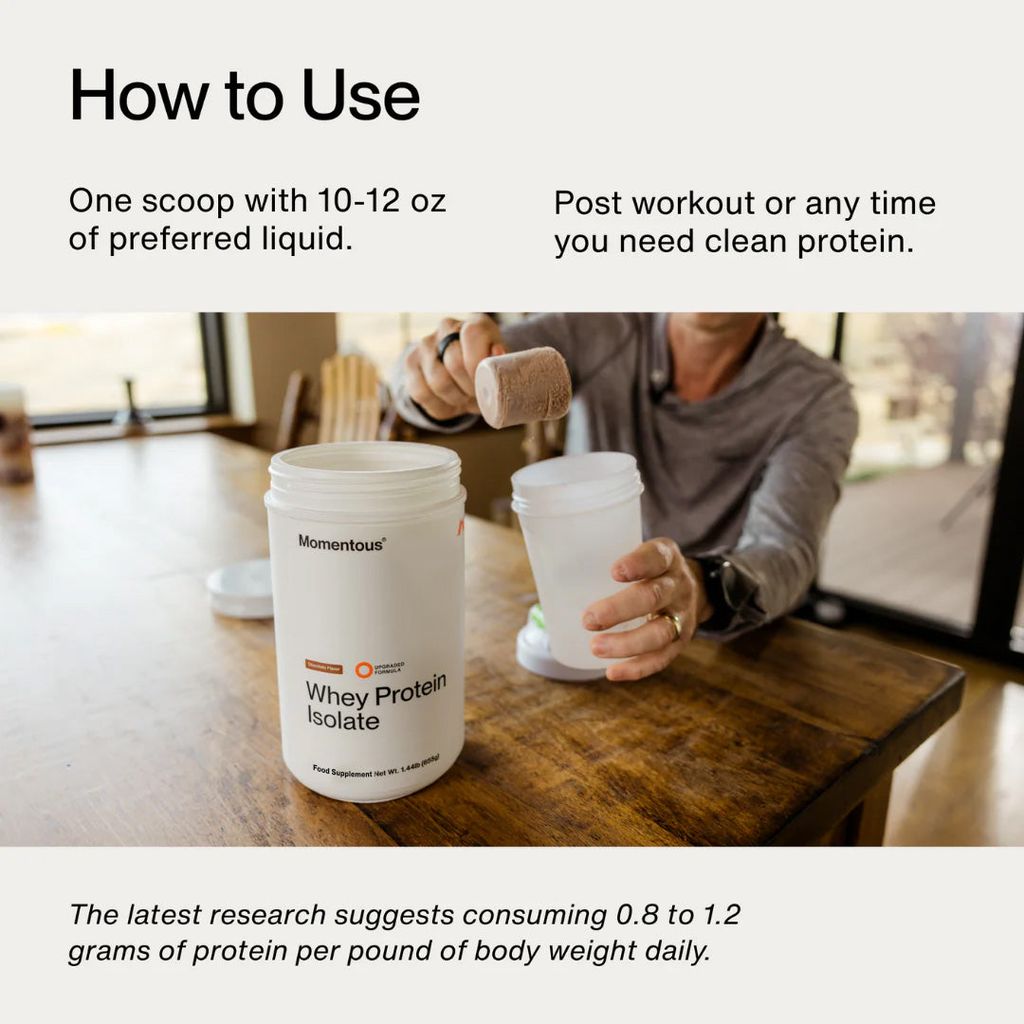 Grass Fed Whey Protein Isolate Powder - Vanilla - Image 5